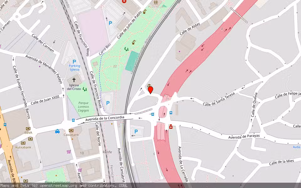 Mapa de Subasta Inmueble (Vivienda) en Camargo, Cantabria