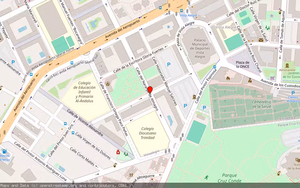 Mapa de Subasta Inmueble (Finca rústica) en Cordoba, Córdoba
