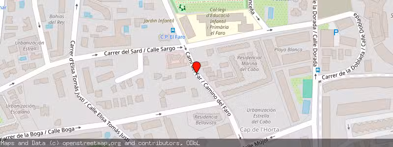 Mapa de Subasta de Inmueble (Garaje) en Alacant/alicante, Alicante 