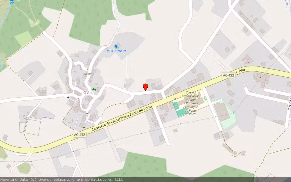 Mapa de Subasta Inmueble (Otros) en Camariñas, A Coruña