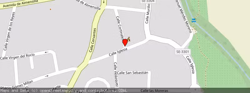 Mapa de Subasta de Inmueble (Solar) en Palomares Del Rio, Sevilla 