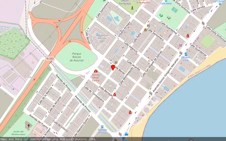 Mapa de Subasta Inmueble (Vivienda) en Torrevieja, Alicante/Alacant