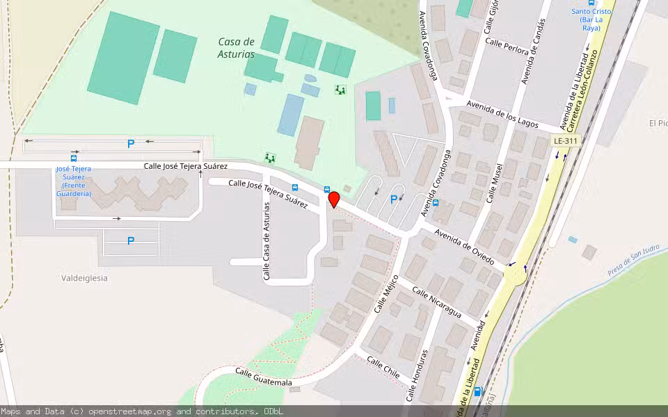 Mapa de Subasta Inmueble (Vivienda) en Navatejera, León