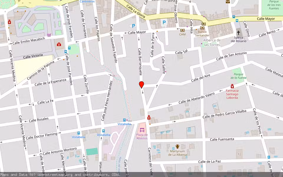 Mapa de Subasta Inmueble (Local comercial) en Murcia