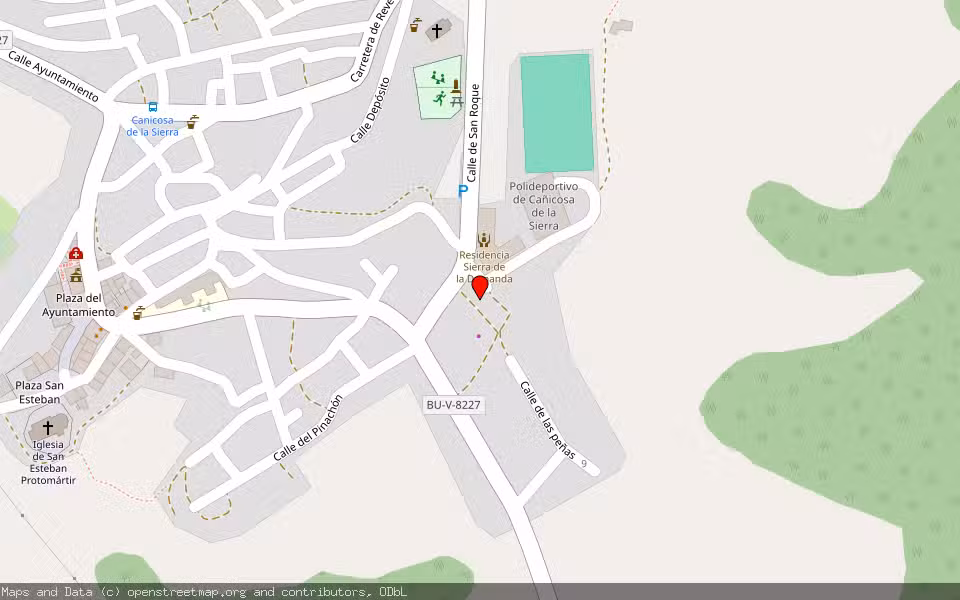 Mapa de Subasta Inmueble (Garaje) en Pedreguer, Alicante/Alacant