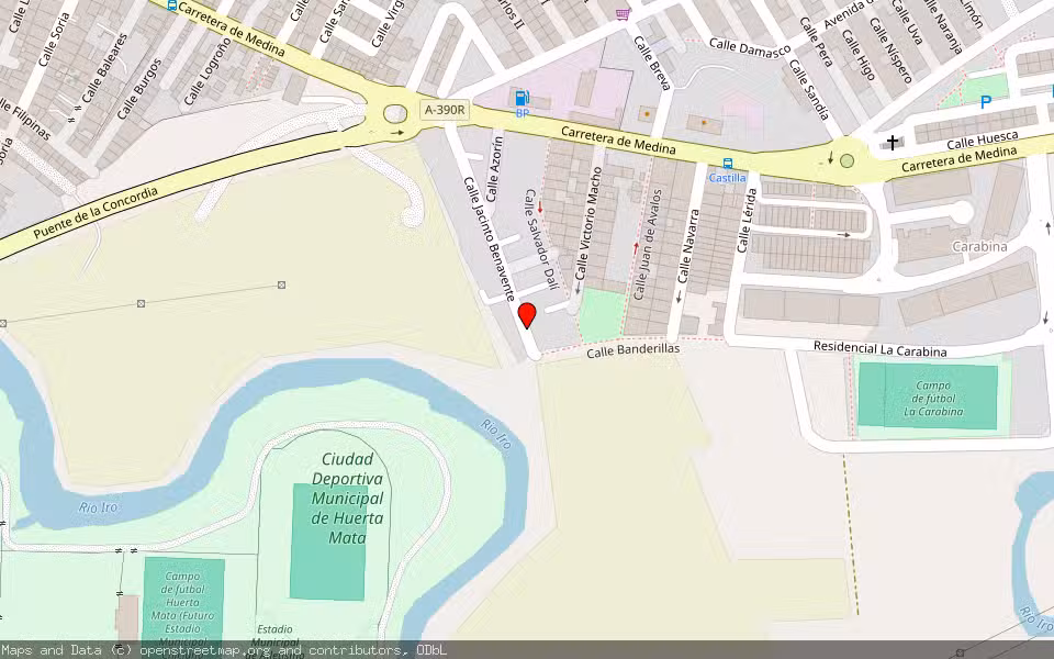 Mapa de Subasta Inmueble (Vivienda) en Chiclana De La Frontera, Cádiz