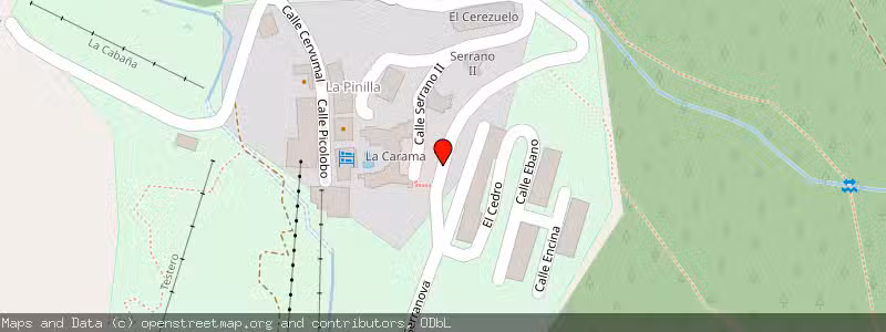 Mapa de Subasta de Inmueble (Otros) en Cerezo De Arriba, Segovia 