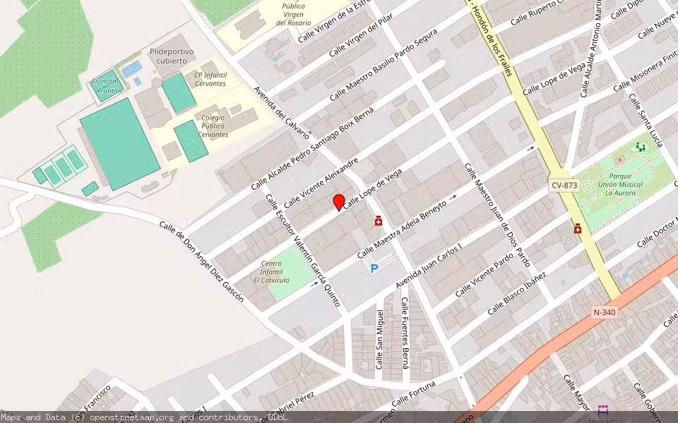 Mapa de Subasta Inmueble (Trastero) en Albatera, Alicante/Alacant