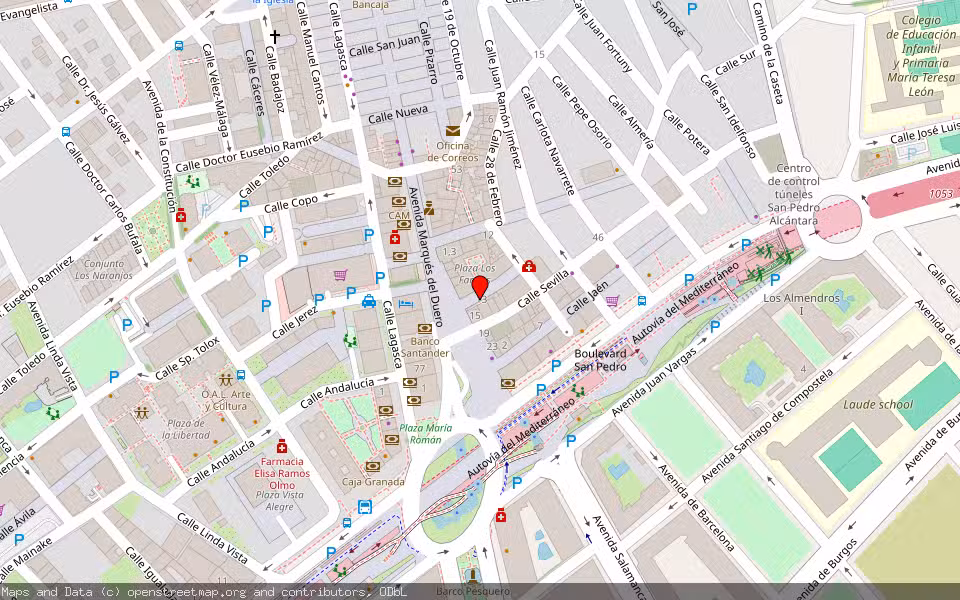 Mapa de Subasta Inmueble (Local comercial) en Marbella, Málaga