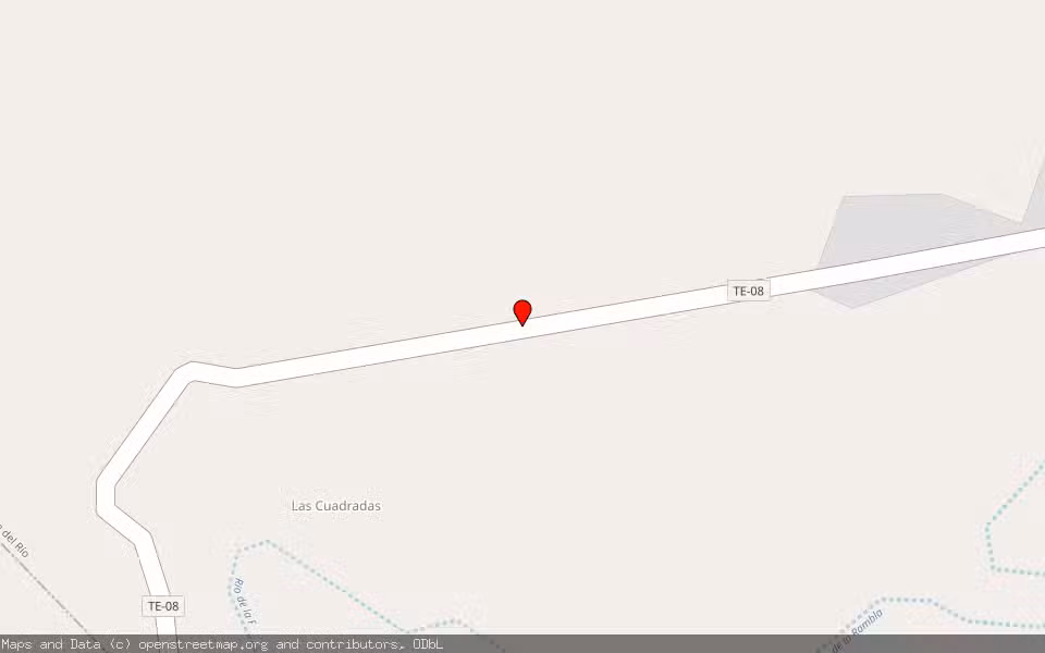 Mapa de Subasta Inmueble (Finca rústica) en Paraje La Rambla De Martin - Municipio Martin Del Rio, Teruel