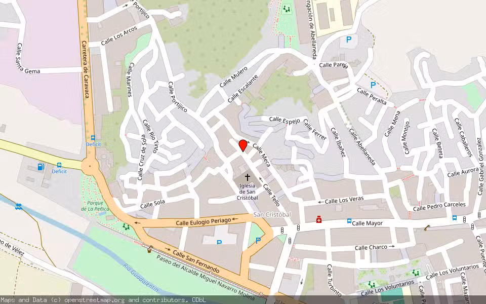 Mapa de Subasta Inmueble (Vivienda) en Lorca, Murcia