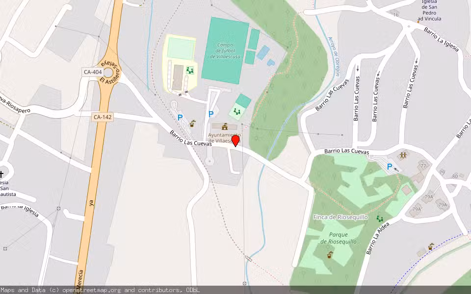 Mapa de Subasta Inmueble (Vivienda) en Villaescusa, Cantabria