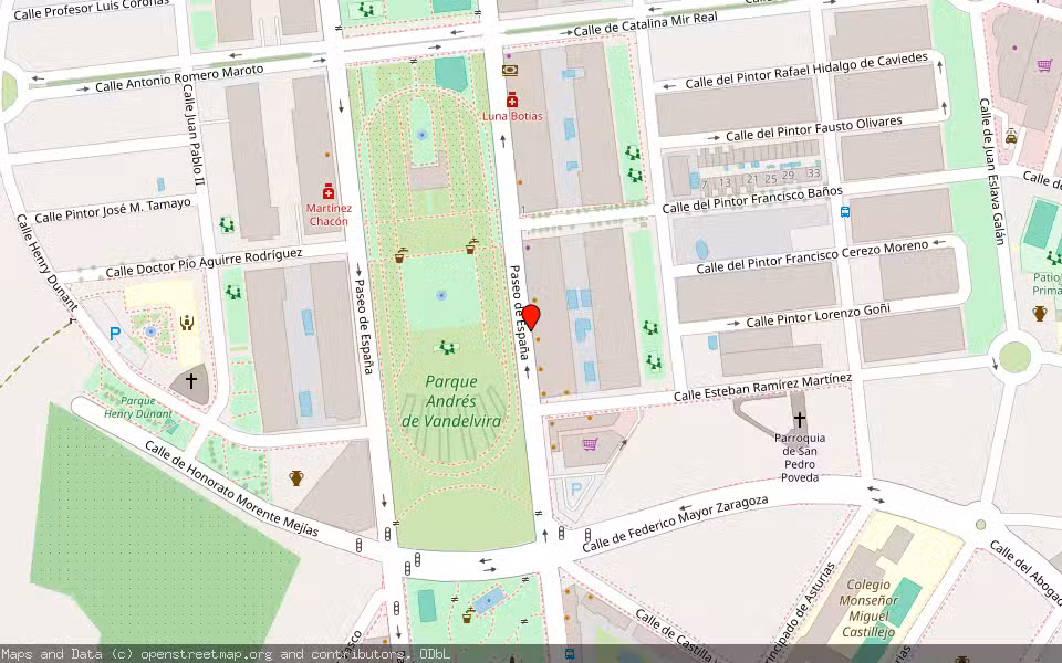 Mapa de Subasta Inmueble (Vivienda) en Jaen, Jaén