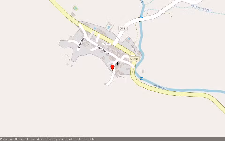 Mapa de Subasta Inmueble (Vivienda) en Calatayud, Zaragoza
