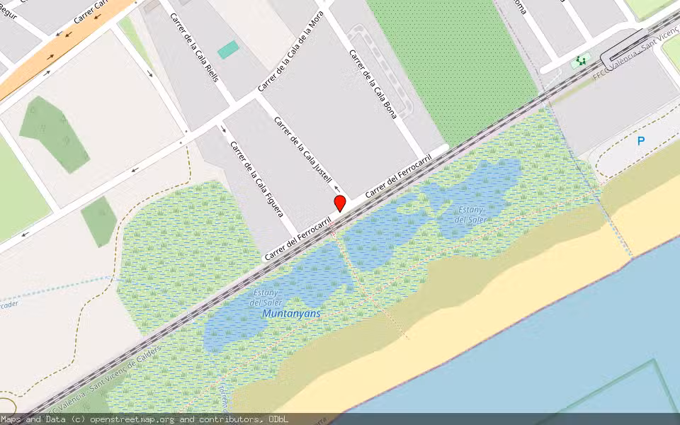 Mapa de Subasta Inmueble (Vivienda) en Torredembarra, Tarragona