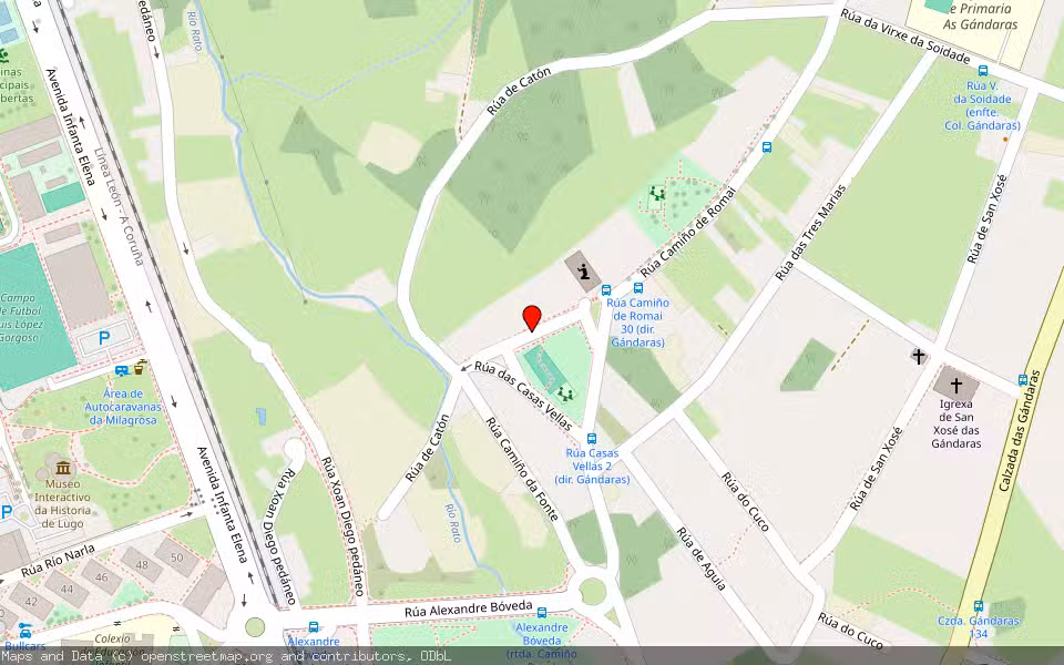 Mapa de Subasta Inmueble (Vivienda) en Lugo