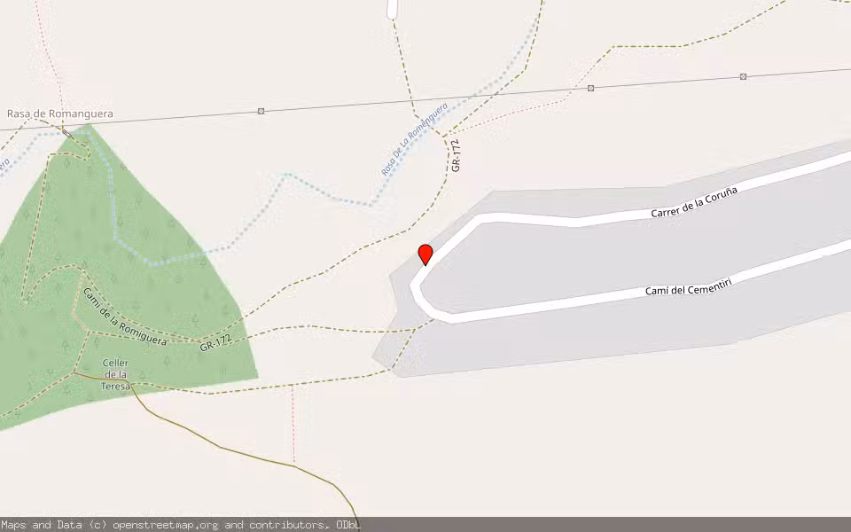 Mapa de Subasta Inmueble (Vivienda) en Aiguamúrcia, Tarragona