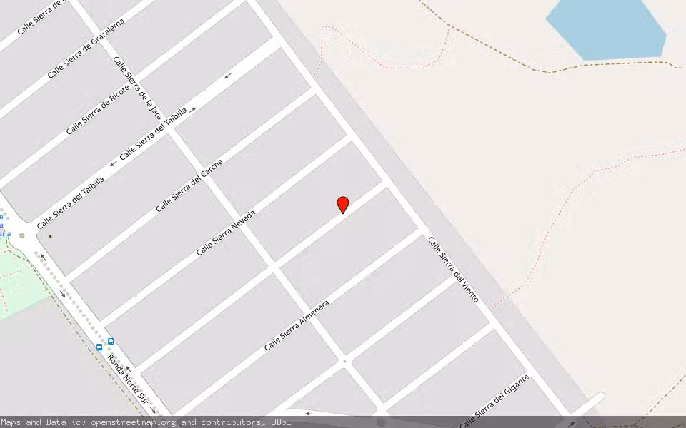 Mapa de Subasta Inmueble (Solar) en Molina De Segura, Murcia