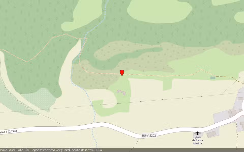 Mapa de Subasta Inmueble (Finca rústica) en Oña, Burgos