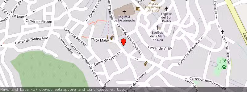 Mapa de Subasta de Inmueble (Otros) en Llíria, Valencia 