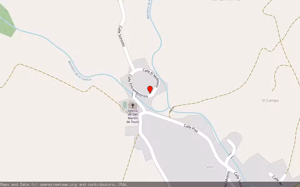 Mapa de Subasta Inmueble (Finca rústica) en 45683, Toledo
