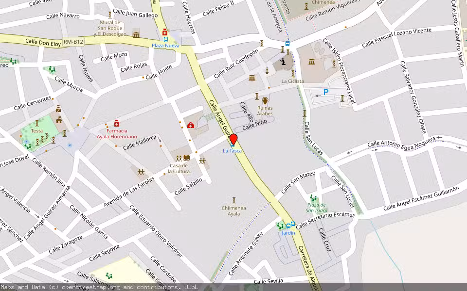 Mapa de Subasta Inmueble (Vivienda) en Ceuti, Murcia