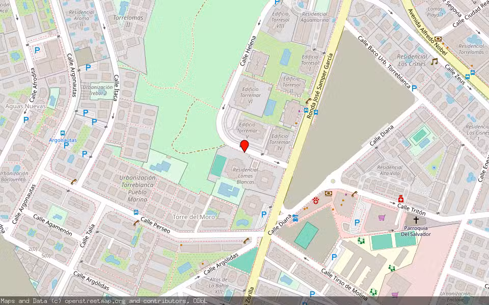 Mapa de Subasta Inmueble (Vivienda) en Torrevieja, Alicante/Alacant