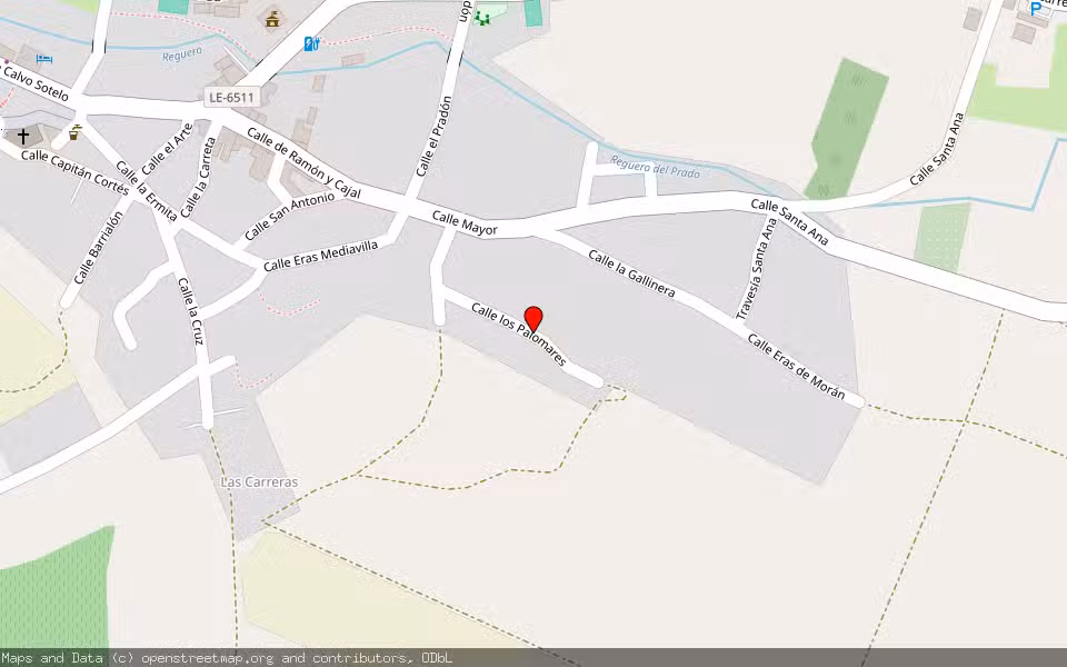 Mapa de Subasta Inmueble (Vivienda) en Valdevimbre, León