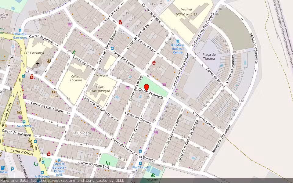 Mapa de Subasta Inmueble (Solar) en Lleida
