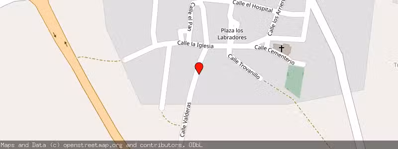 Mapa de Subasta de Inmueble (Finca rústica) en Izagre, León 