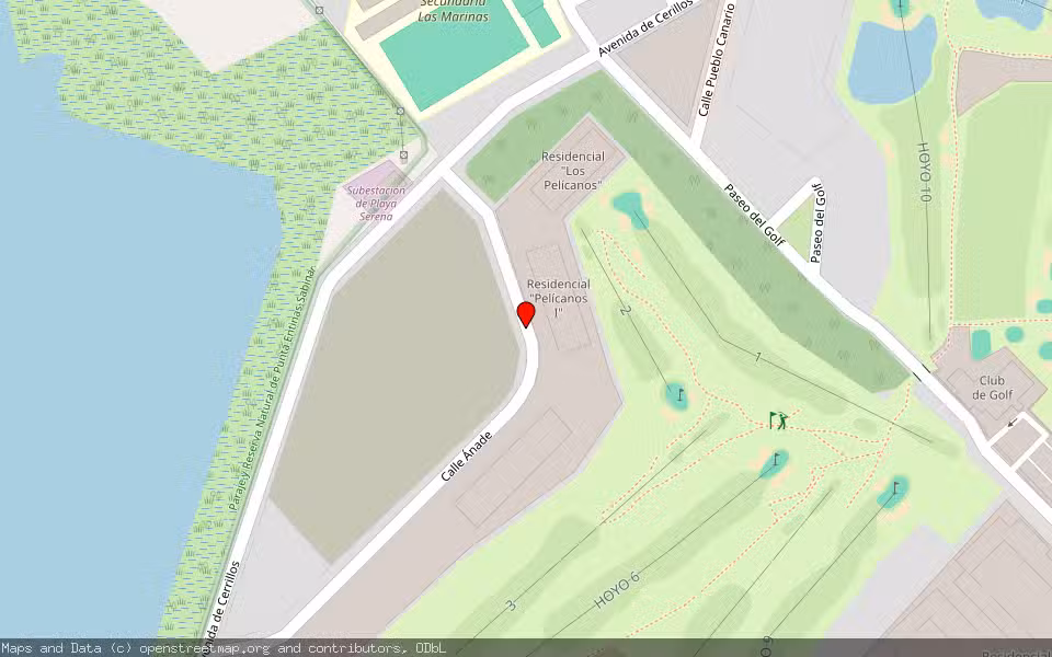 Mapa de Subasta Inmueble (Vivienda) en Roquetas De Mar, Almería