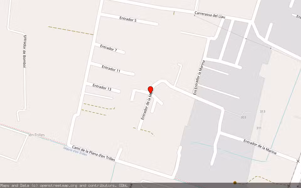 Mapa de Subasta Inmueble (Finca rústica) en Castellon De La Plana, Castellón/Castelló