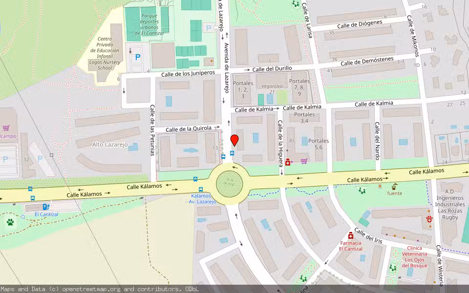 Mapa de Subasta Inmueble (Vivienda) en Las Rozas, Madrid