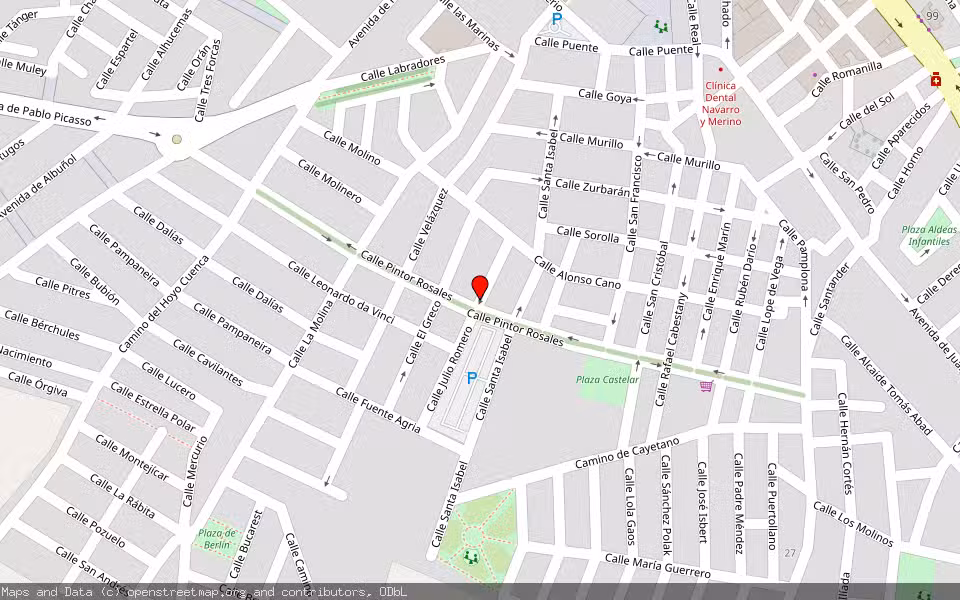 Mapa de Subasta Inmueble (Vivienda) en Roquetas De Mar, Almería