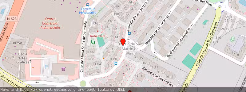 Mapa de Subasta de Inmueble (Vivienda) en Peñacastillo, Cantabria 