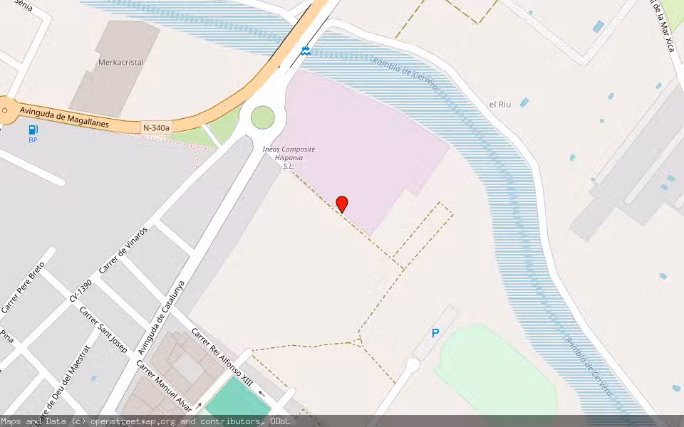 Mapa de Subasta Inmueble (Finca rústica) en Benicarlo, Castellón/Castelló