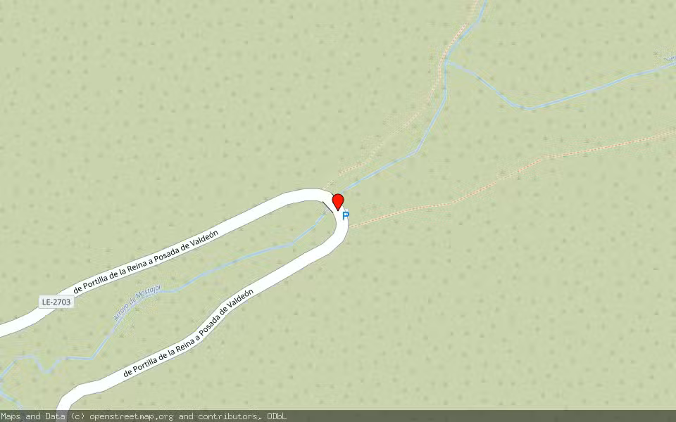 Mapa de Subasta Inmueble (Finca rústica) en Boca De Huérgano, León