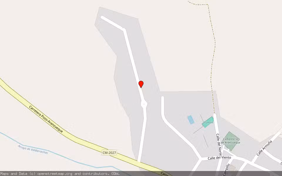 Mapa de Subasta Inmueble (Vivienda) en Aranzueque (guadalajara, Guadalajara