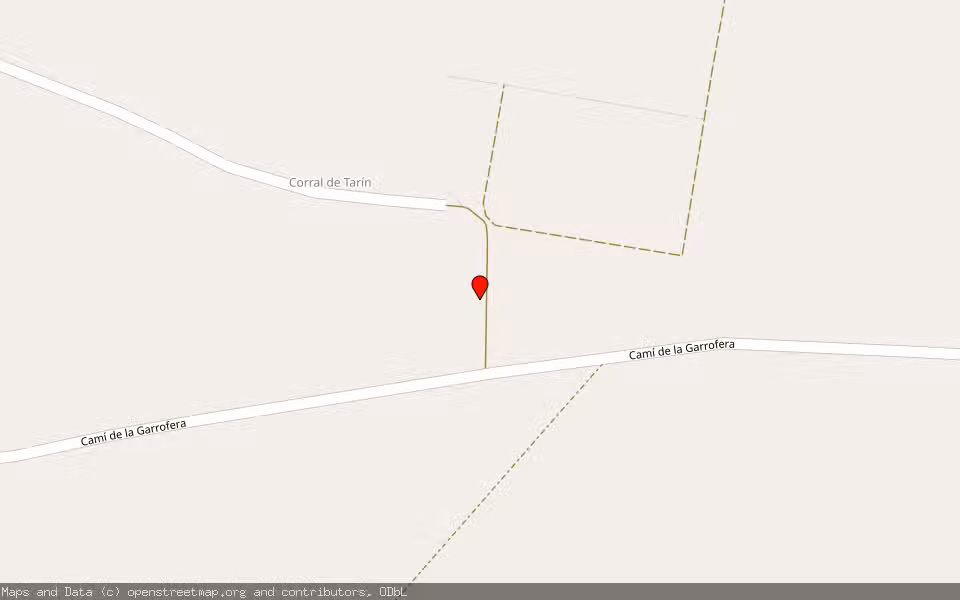 Mapa de Subasta Inmueble (Finca rústica) en Alzira, Valencia/València