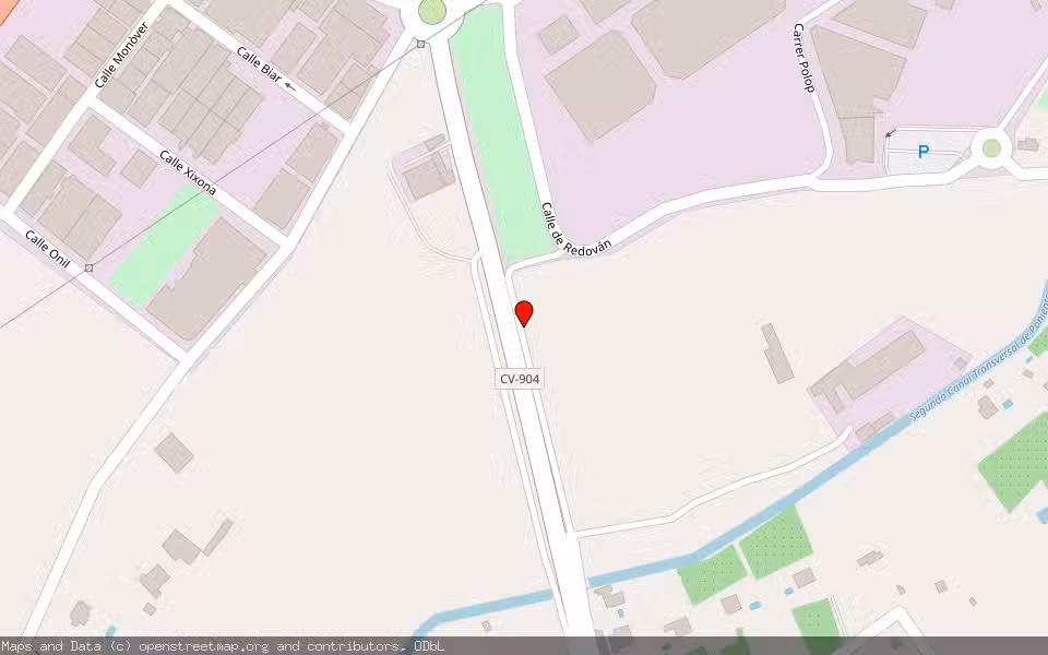 Mapa de Subasta Inmueble (Garaje) en Crevillente, Alicante/Alacant