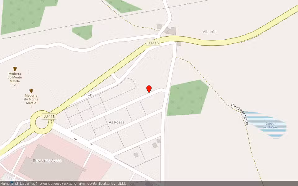 Mapa de Subasta Inmueble (Vivienda) en Outeiro De Rei, Lugo