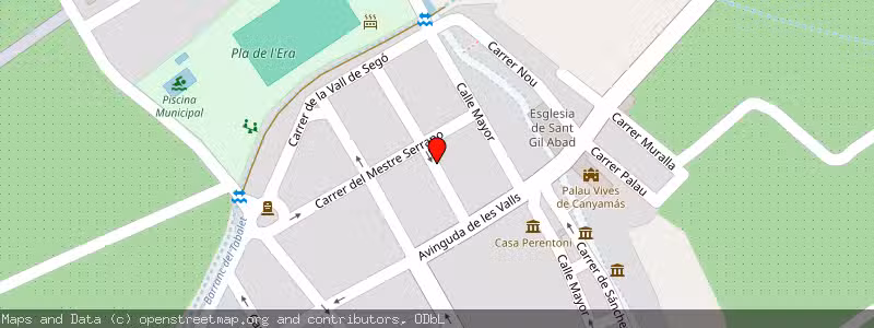 Mapa de Subasta de Inmueble (Local comercial) en Benifairo De Les Valls, Valencia 