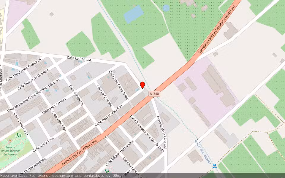 Mapa de Subasta Inmueble (Vivienda) en Albatera, Alicante/Alacant