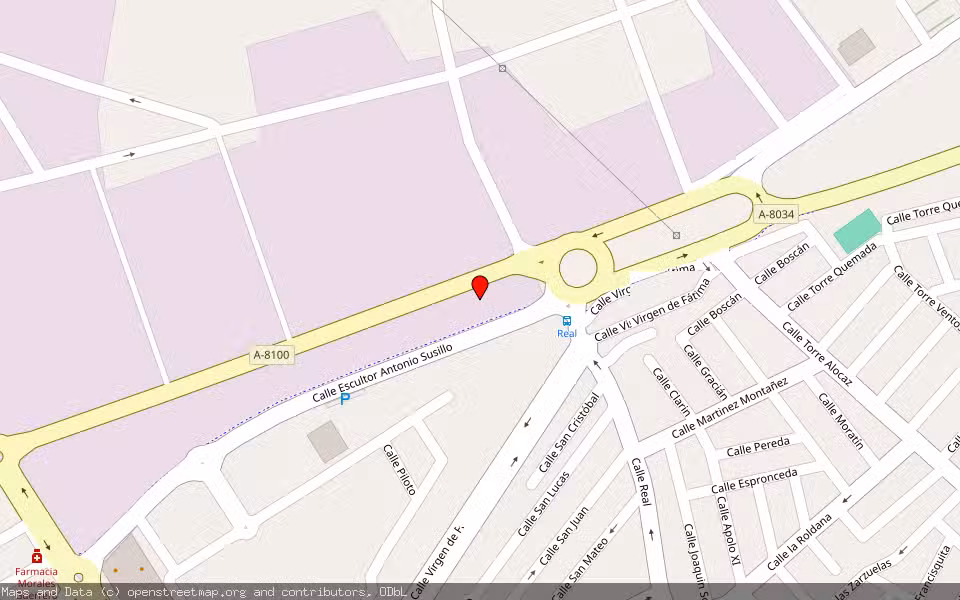 Mapa de Subasta Inmueble (Finca rústica) en Utrera, Sevilla