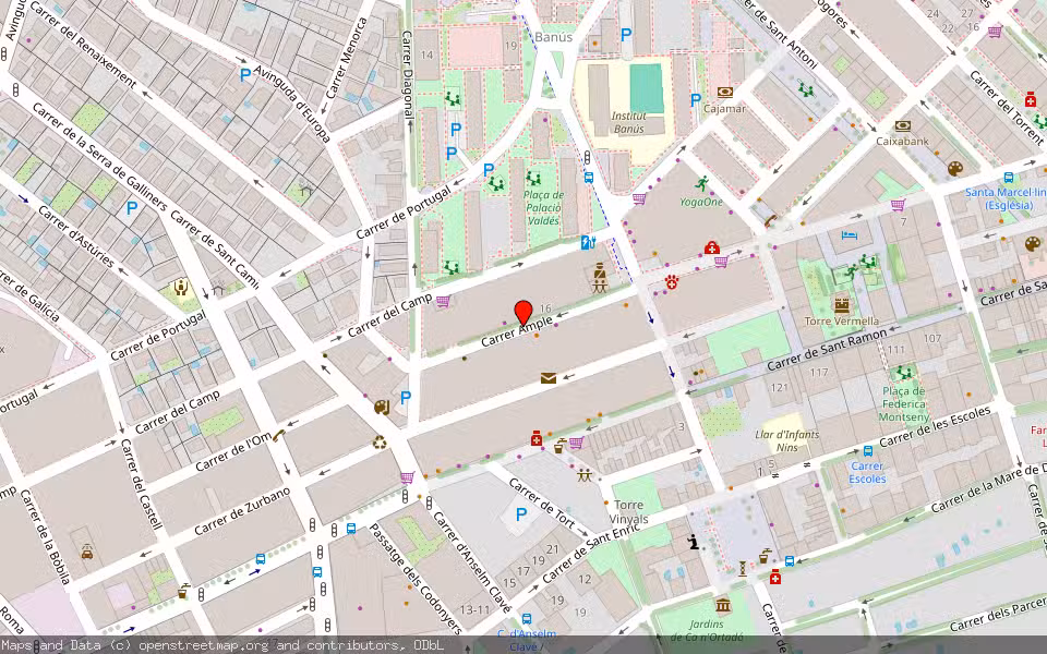 Mapa de Subasta Inmueble (Vivienda) en Cerdanyola Del Vallès, Barcelona