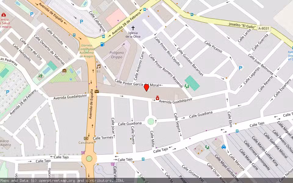 Mapa de Subasta Inmueble (Vivienda) en Dos Hermanas, Sevilla