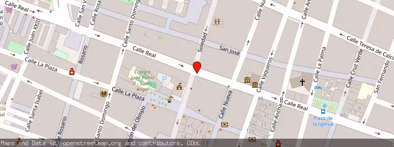 Mapa de Subasta de Inmueble (Garaje) en Puerto Real, Cádiz 
