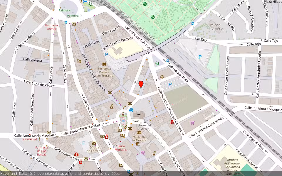 Mapa de Subasta Inmueble (Local comercial) en Dos Hermanas, Sevilla