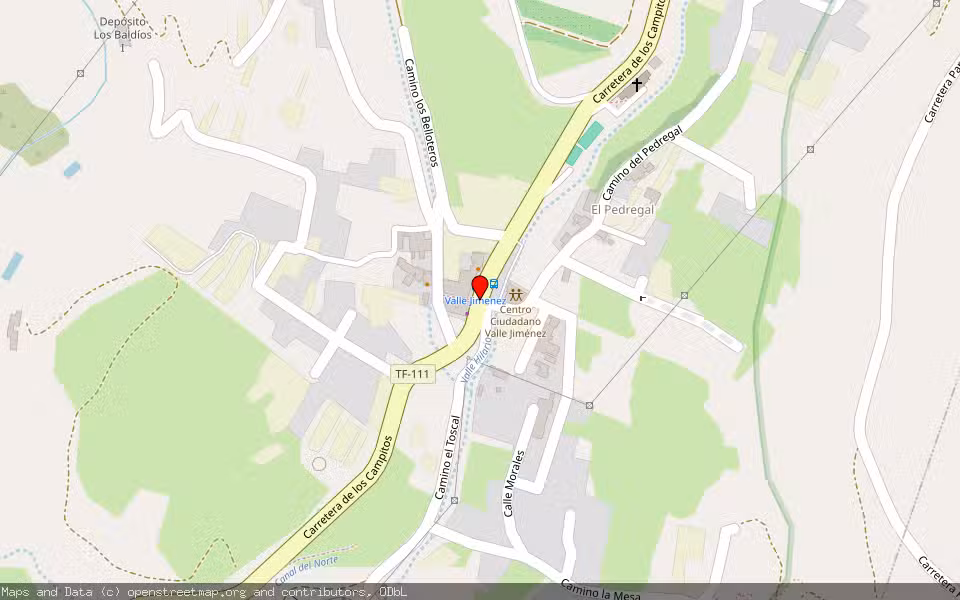 Mapa de Subasta Inmueble (Finca rústica) en San Cristóbal De La Laguna, Santa Cruz de Tenerife