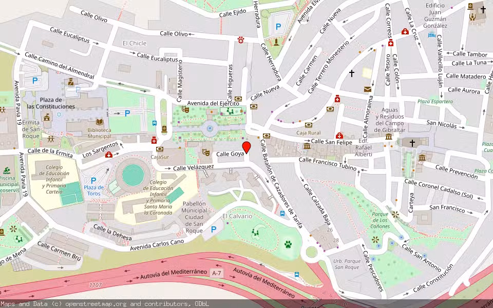 Mapa de Subasta Inmueble (Finca rústica) en Turleque, Toledo